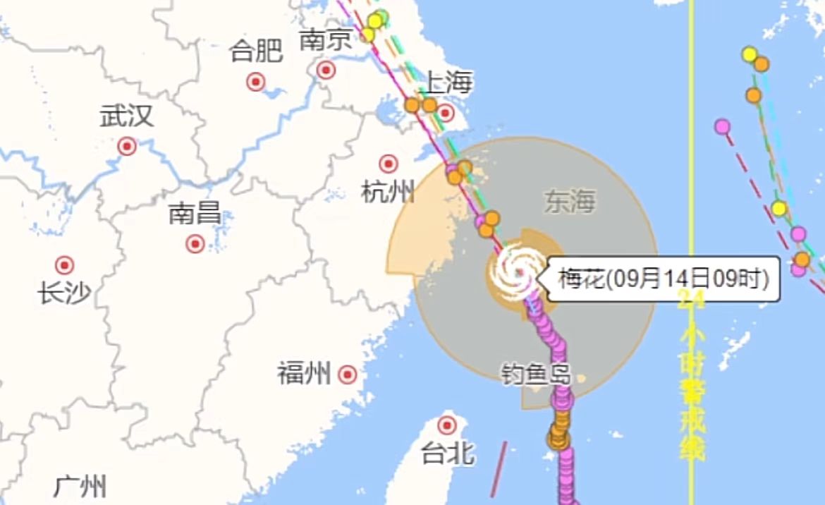 Typhoon hitting, how can ships avoid typhoon
